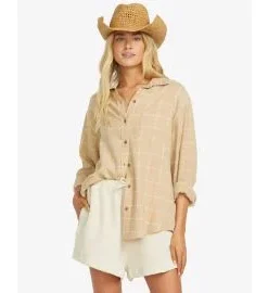 Camisa de manga larga Billabong Layer Up Khaki
