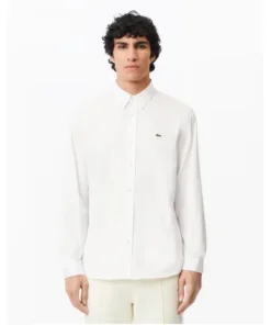 Camisa Lacoste De Algodón Premium Para Hombre