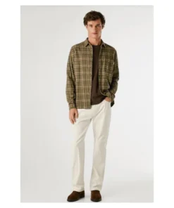 Camisa Pepe Jeans Cuadros Fit Regular Para Hombre