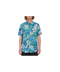 Camisa Volcom Marble Floral Para Hombre
