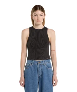 Camiseta Dickies Plentywood Black Para Mujer
