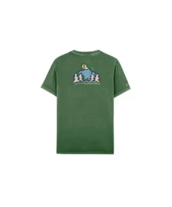 Camiseta El Pulpo Estampado Montañas Para Hombre