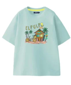 Camiseta El Pulpo Surf Shop Para Niños