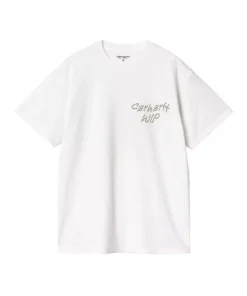 Camiseta Hombre Carhartt WIP Sunflower Blanca