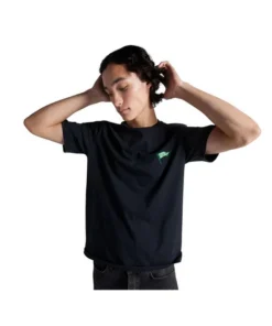 Camiseta Hombre Converse Retro Flag Negra