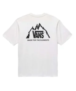 Camiseta Hombre Vans Mte Crestline Blanca
