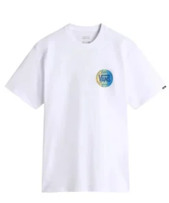 Camiseta Hombre Vans Retro Co Blanca