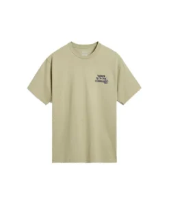 Camiseta Hombre Vans Wrenched Verde