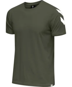 Camiseta Hummel Legacy Chevron color Verde