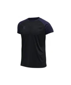 Camiseta Hummel Manga Corta Negro