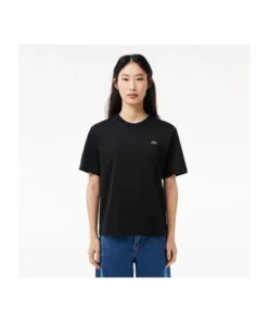 Camiseta Lacoste De Aldogón Pima Para Mujer