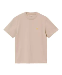 Camiseta Mujer Carhartt WIP Chase Beige