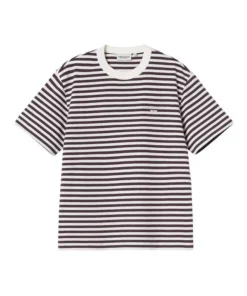 Camiseta Mujer Carhartt WIP Ezra Rayas Morada