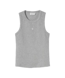 Camiseta Mujer Carhartt WIP Philips Gris