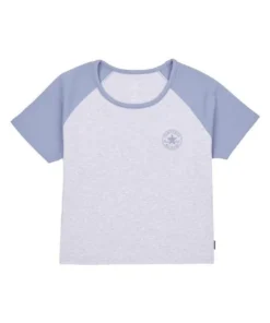 Camiseta Mujer Converse Chuck Patch Azul