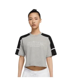 Camiseta Mujer Nike Archive Gris