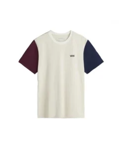 Camiseta Mujer Vans Colorblock Bff Crema