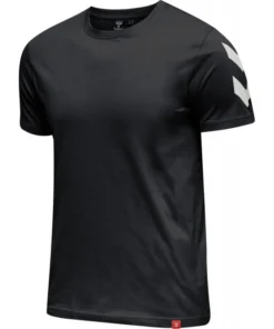 Camiseta Negra Hummel Legacy Chevron