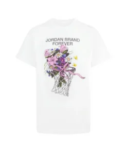Camiseta Niña Jordan Blanco