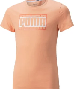 Camiseta Niña Puma Alpha Naranja