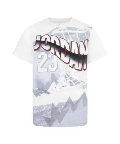 Camiseta Niño Jordan JUMPMAN Blanca