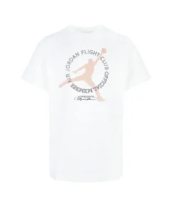 Camiseta Niño Nike Jordan Blanca