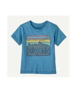 Camiseta Patagonia Baby Fitz Roy Skies Para Niños