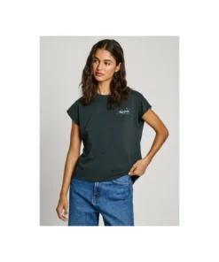 Camiseta Pepe Jeans Lorena Black Para Mujer