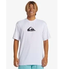 Camiseta de protección solar Quiksilver Surf Everyday UPF 50+ Blanca
