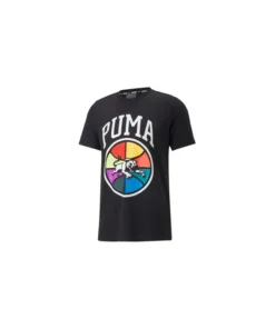 Camiseta Puma Basketball Box Out SS Tee 1 «Black»