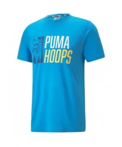 Camiseta Puma de baloncesto «Box Out» Azul