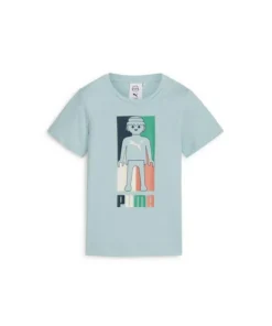Camiseta Puma X Playmobil Tee frosted Dew Para Niños
