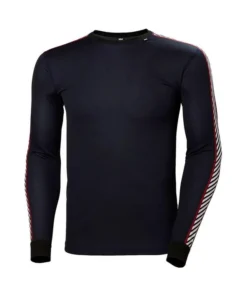 Camiseta Térmica Hombre HH Lifa Stripe Marino
