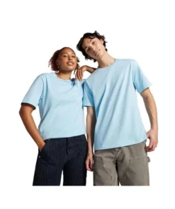 Camiseta Unisex Converse Chevron Celeste