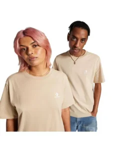 Camiseta Unisex Converse Star Chevron Beige