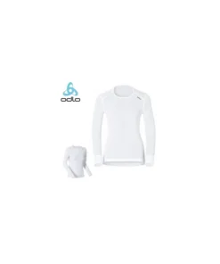 Camiseta térmica Warm White Women – Odlo