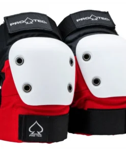 Protec Street Elbow Pads red/black/white protecciones de skate coderas