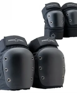 Pro-tec Pads Street Knee/Elbow pad set black rodilleras/coderas skateboard