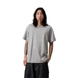 Camiseta Carhartt WIP Chase Grey Heather-Gold