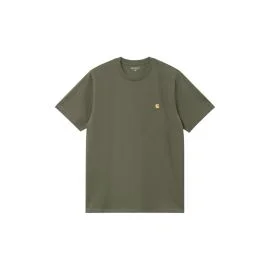 Camiseta Carhartt WIP Chase Leaf-Gold