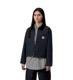 Cazadora Carhartt WIP W’ Newkirk Jacket (Summer) Deep Night-Black