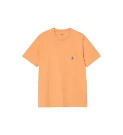 Camiseta con bolsillo Carhartt WIP Pocket Gentle Orange
