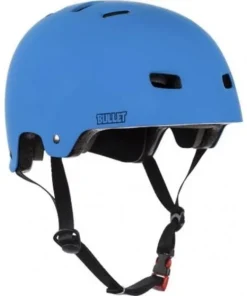 Bullet Deluxe T35 matte blue YOUTH casco skateboard de niño