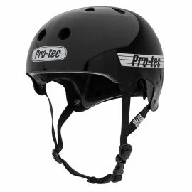 Casco Skate Pro-Tec Old School Gloss Black