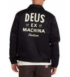 Cazadora Deus Ex Machina Workwear Jacket 2.0 Negra