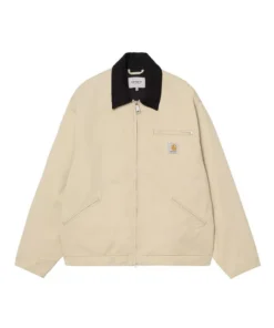 Cazadora Hombre Carhartt WIP Og Detroit Beige Negro