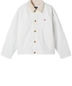 Cazadora Hombre Dickies Duck Canvas Blanca