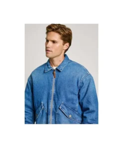 Cazadora Pepe Jeans Denim Fit Relaxed Para Hombre