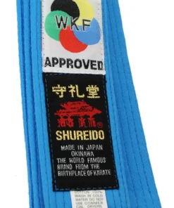 Cinturón Karate Shureido competición Kata azul