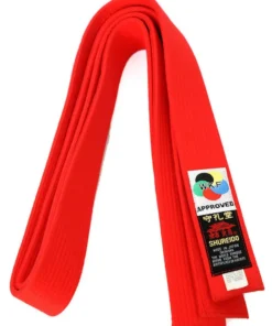 Cinturón de Karate Shureido competición Kata rojo